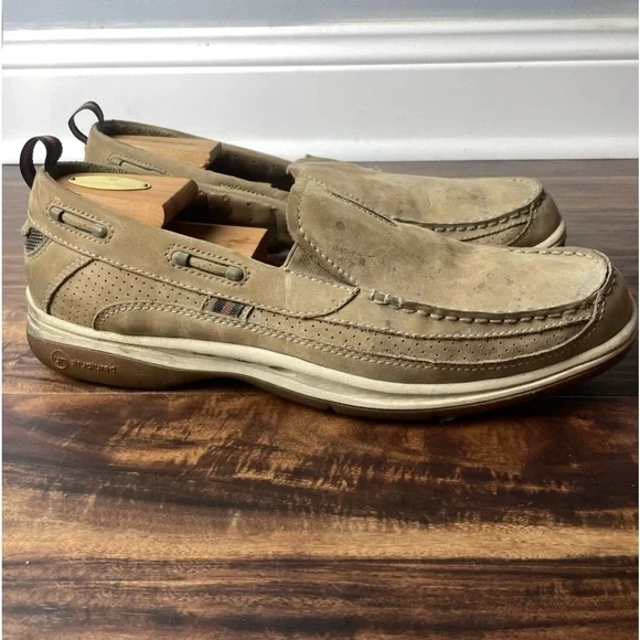 Unstructured by Clarks Suede Boat Shoes Size 12 M - Picture 2 of 12